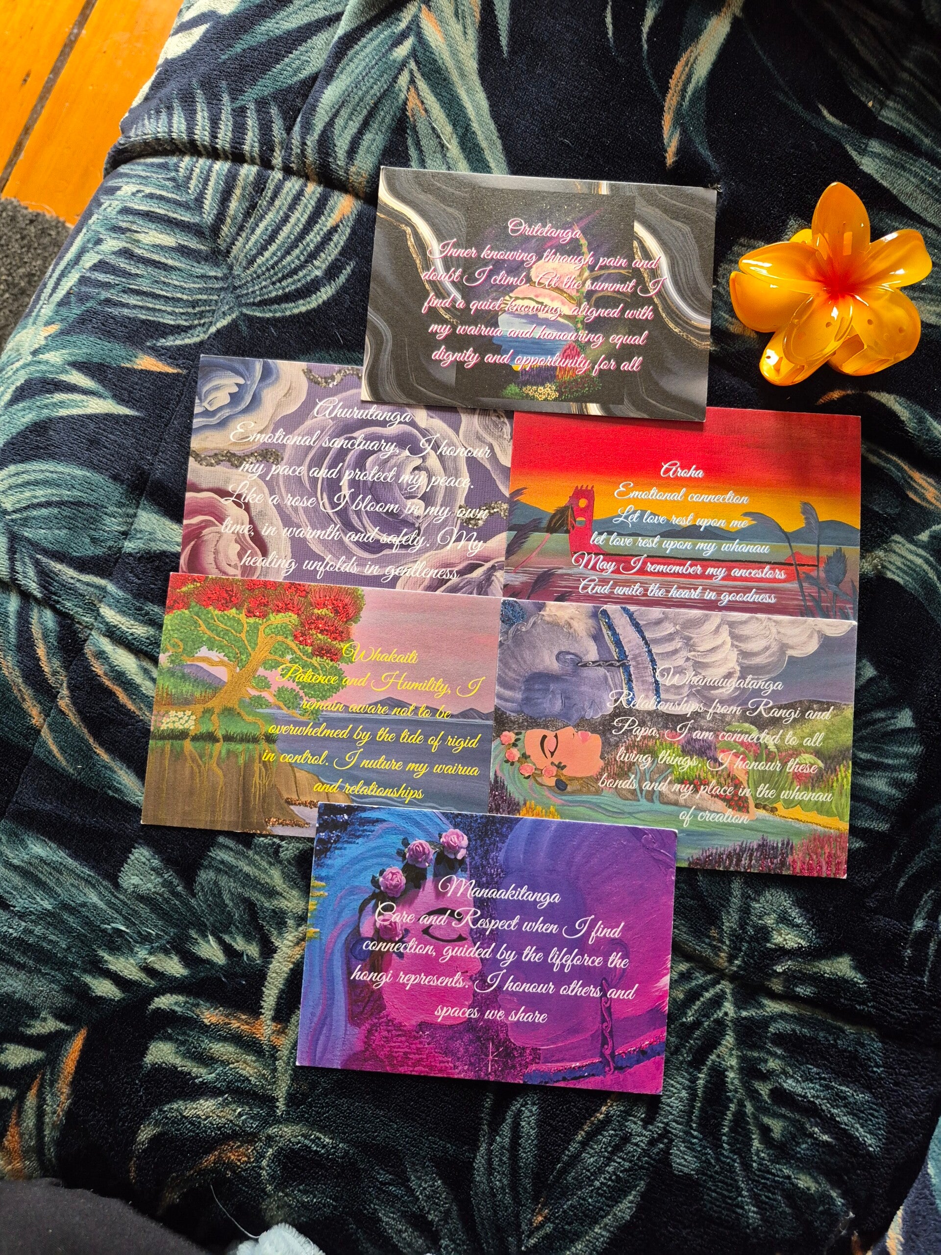 ManaakiWāhine Affirmation Card Set