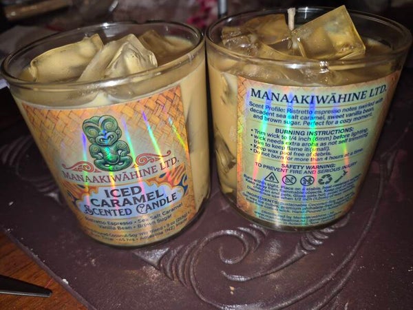 ​MANAAKIWĀHINE LTD. Iced Caramel Scented Candle
