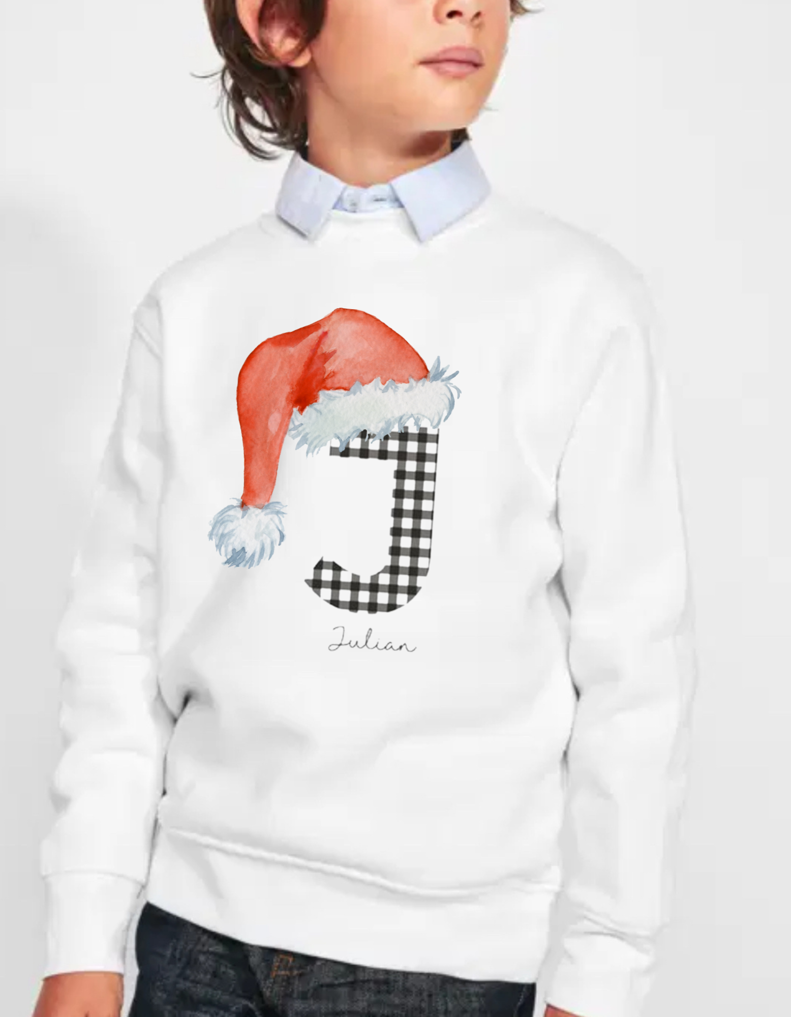 Sudadera Inicial Vichy