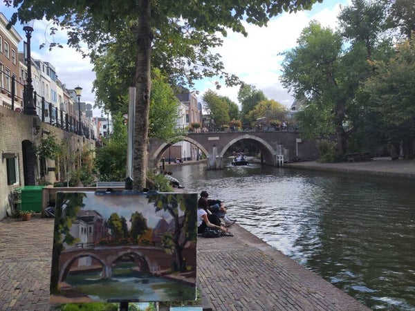Utrecht Original oil art