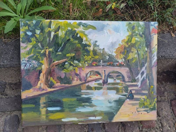 Utrecht Original oil art