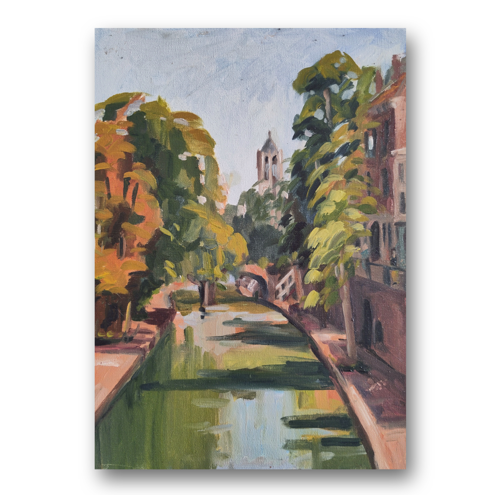 Utrecht Original oil art
