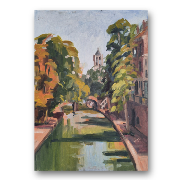 Utrecht Original oil art