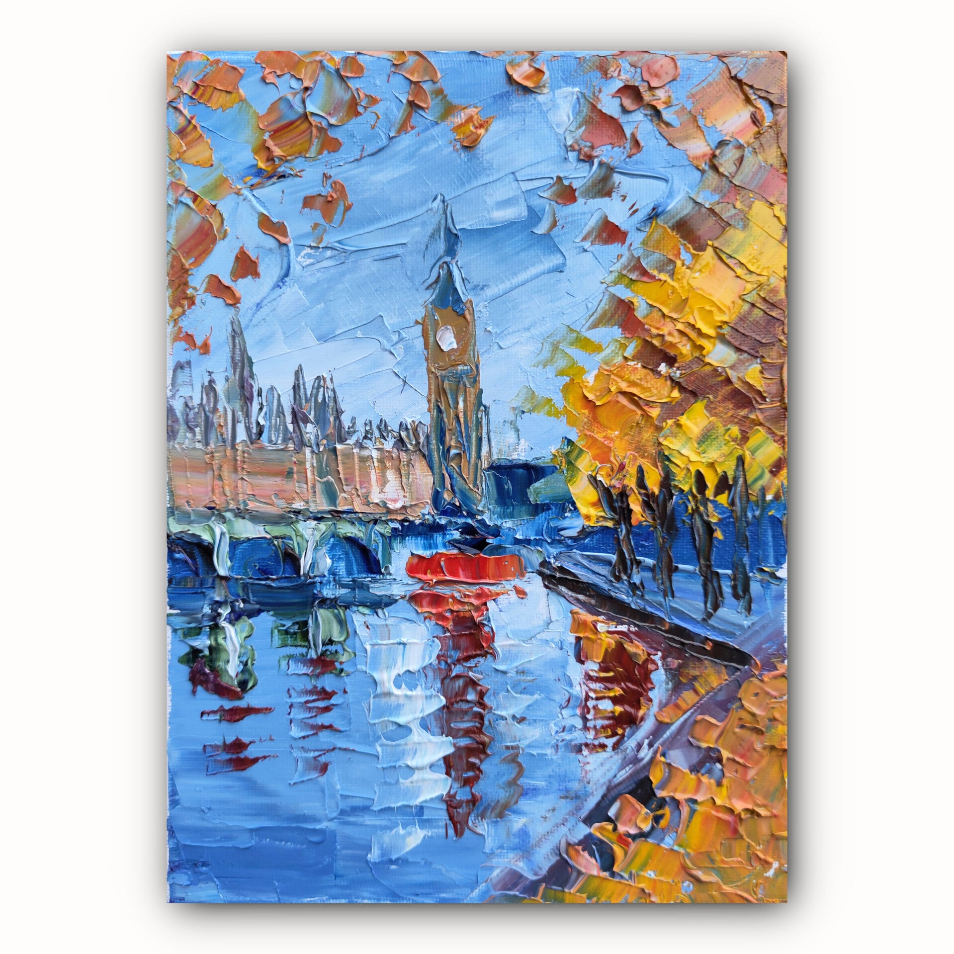 Урок по объемной живописи Лондон