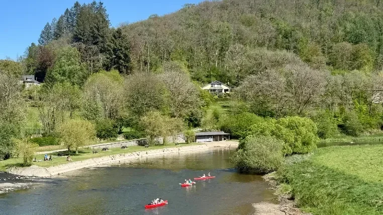La Semois in Vresse sur Semois | Camping le trou du Cheval