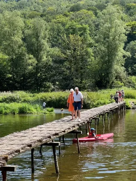 Pont de Claies in der Nähe des Campingplatz Le Trou du Cheval