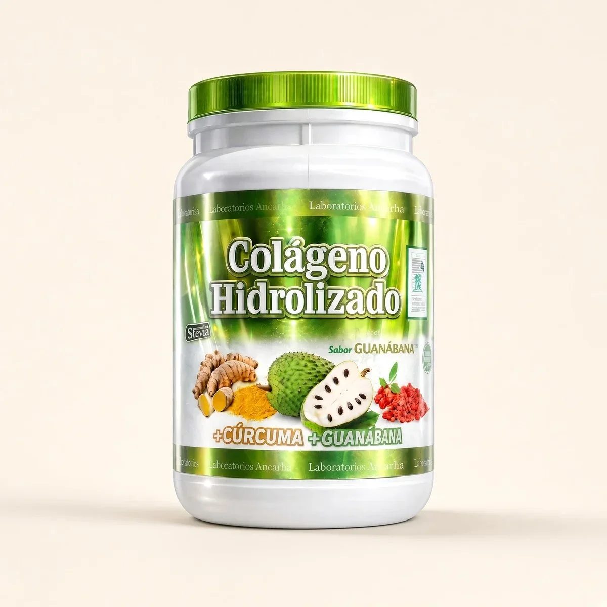 Colágeno guanábana cúrcuma