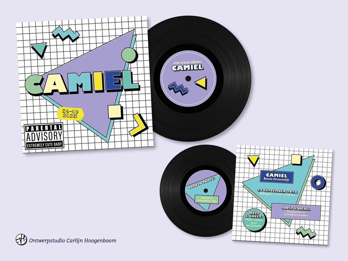 Collectie LP kaartjes | Ontwerpstudio Carlijn