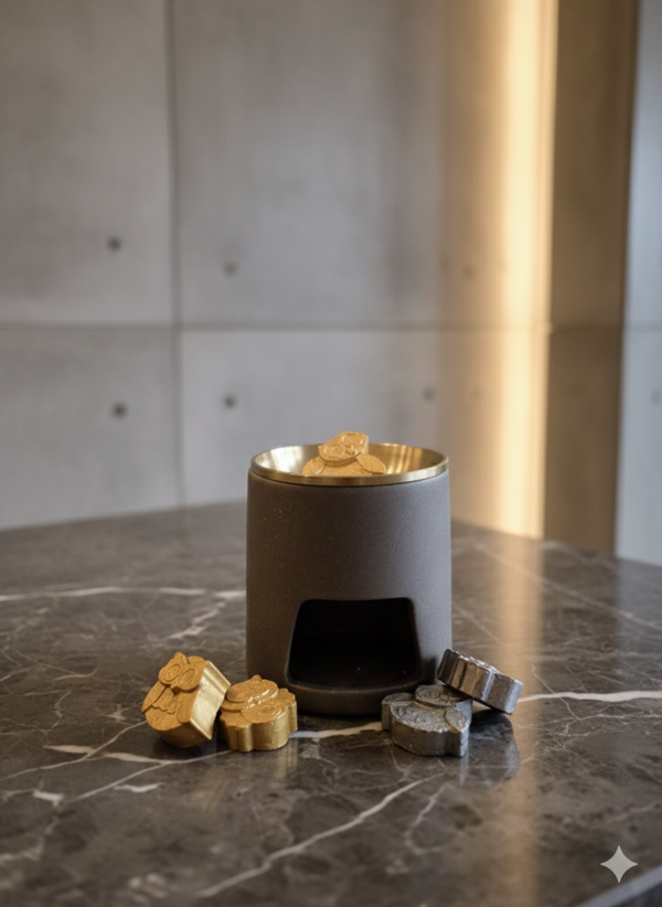 Waxmeltbrander goud