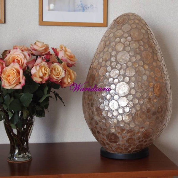 Schelpenlamp Ei - [Type 12]