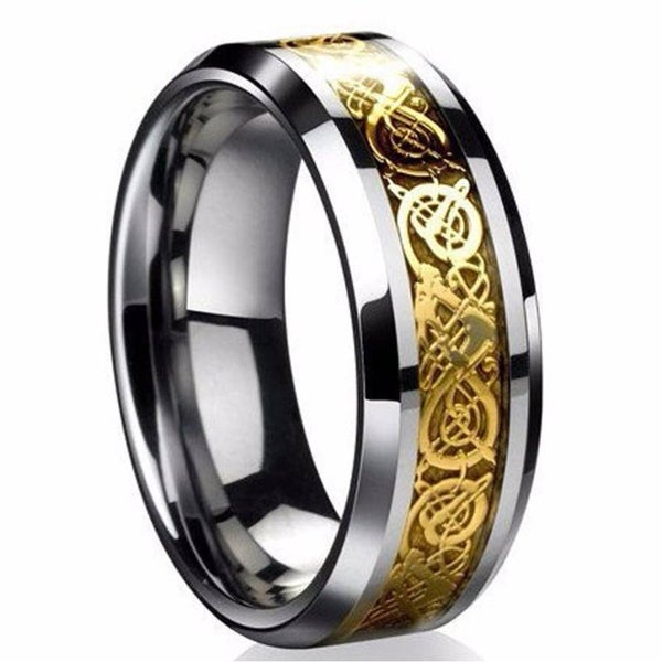 Ring Titanium Gold - Game of Thrones