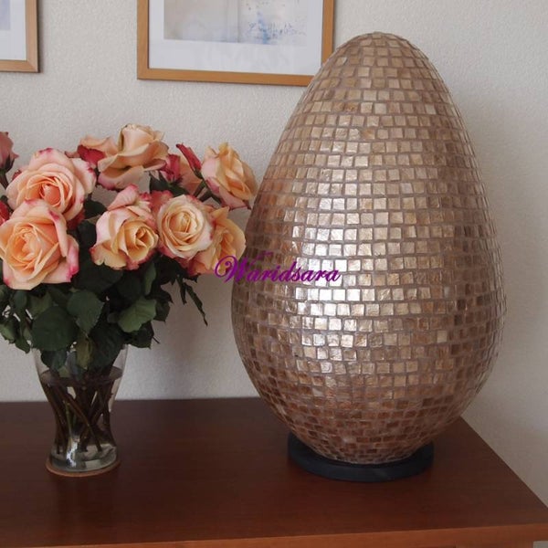 Schelpenlamp Ei - [Type 11]