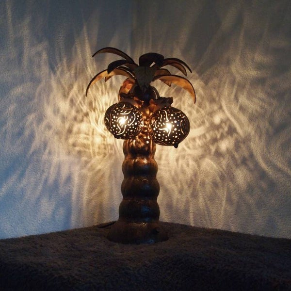 Kokosnootlamp Tafellampen - [Type 9]