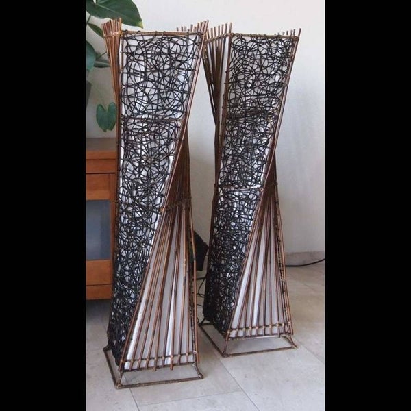 Bamboo Pilaar Vierkant - [Type 10]