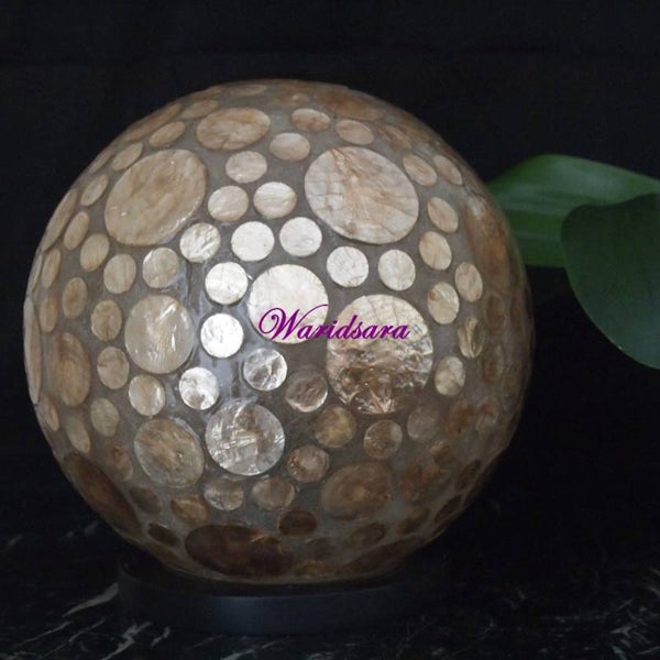 Schelpenlamp Bol - [Type 2]