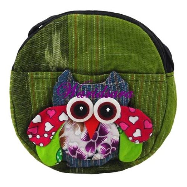 Uilen Schoudertas Rond - [Type 4]