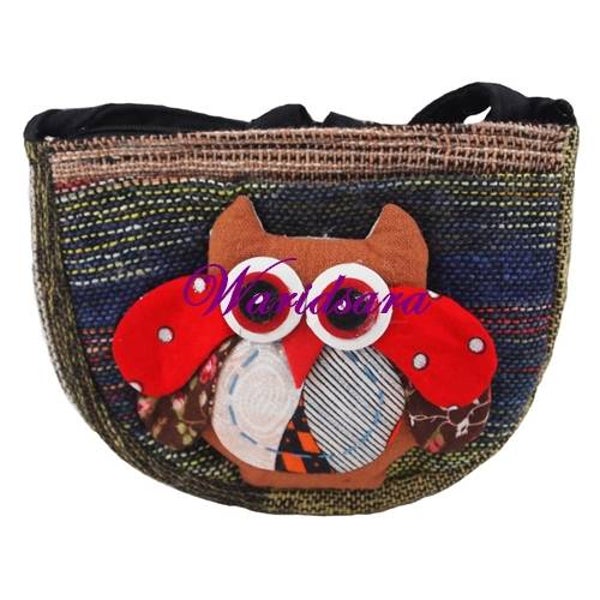 Uilen Schoudertas 1/2 Rond - [Type 9]