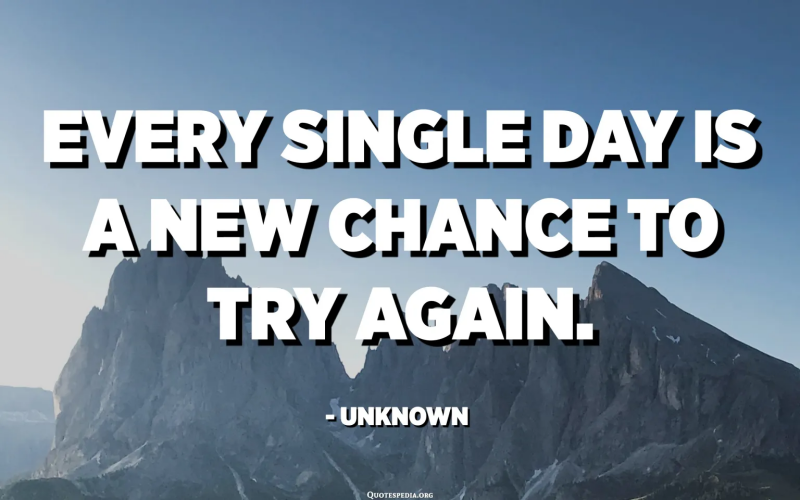 New chances