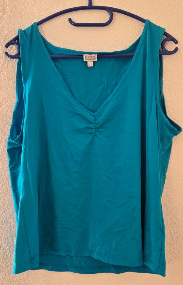 Damen Top Türkis Grösse 46 von Etam