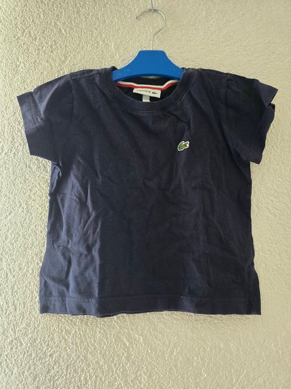 Original Lacoste Baby/Kinder T-Shirt - Dunkelblau - Grösse 86