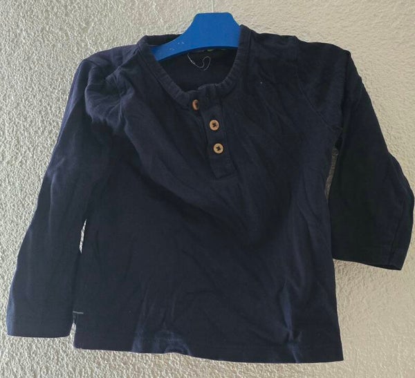 Stylisches MNG Henley Longsleeve für Kinder, Grösse 92