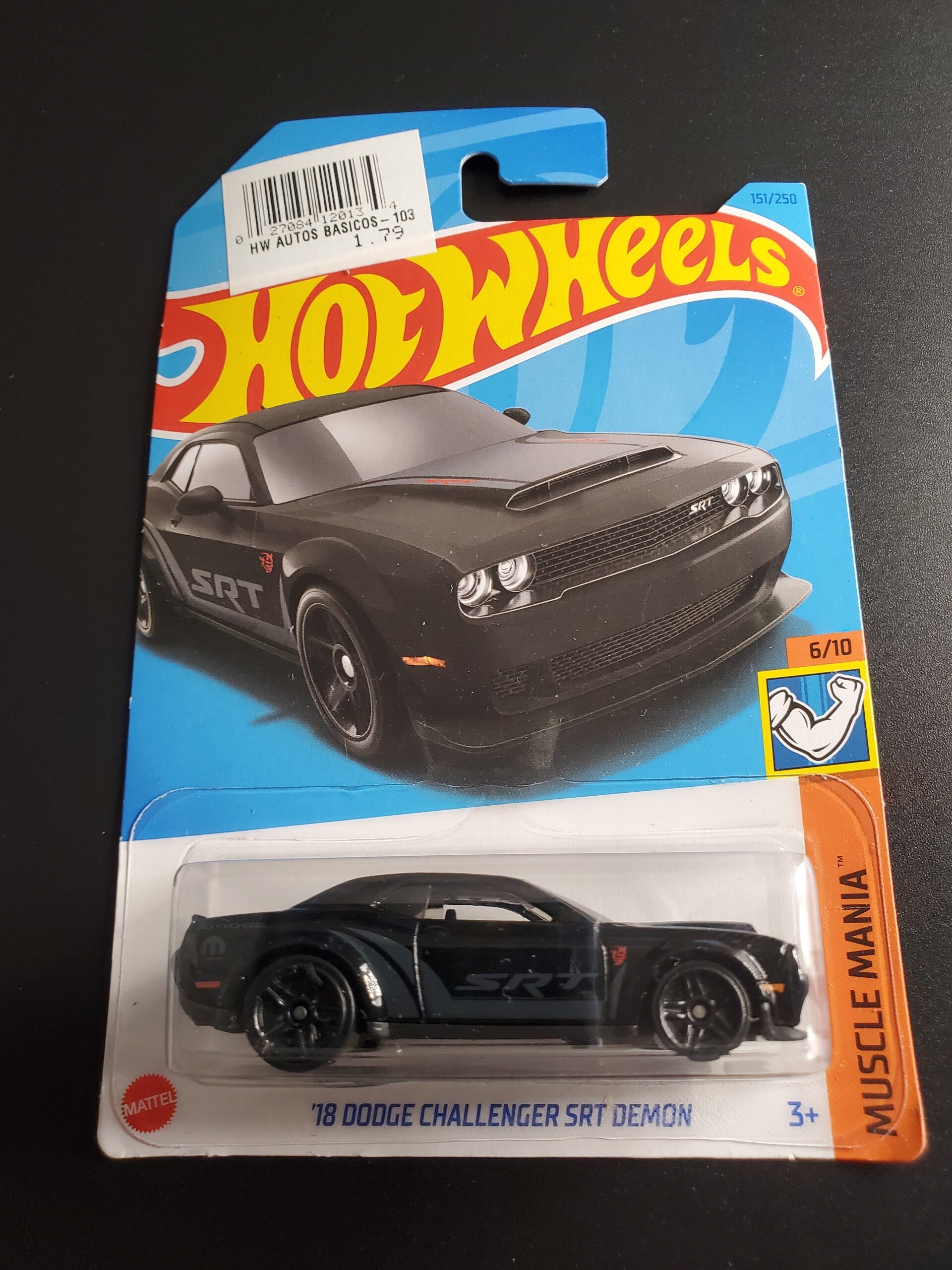18 DODGE CHALLENGER SRT DEMON