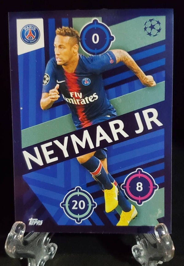 NEYMAR TOPPS CHAMPIONS LEAGUE 2018-2019 FIGURINA N. 310