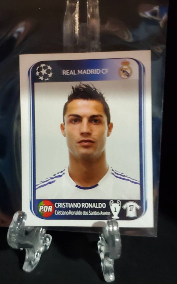 RONALDO figurina 444 Panini CHAMPIONS league 2010-11