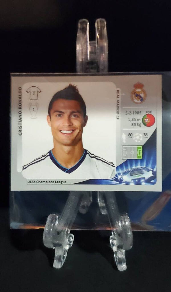 PANINI CHAMPIONS LEAGUE 2012 2013 ~ Real Madrid RONALDO figurina sticker n. 242