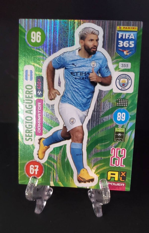 Panini FIFA 365 2021 355 SERGIO AGUERO DOMINATOR ADRENALYN XL 20/21 2020