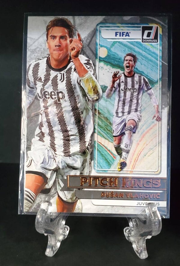 2022-23 Donruss Pitch Kings #22 DUSAN VLAHOVIC Juvnetus