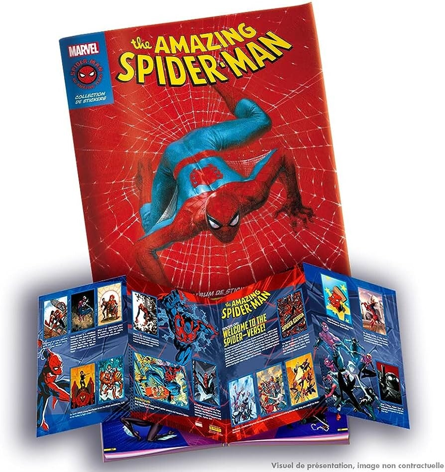 ALBUM SPIDER MAN COMPLETO