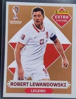 XTRA STICKER /  LEGENDS BRONCE LEWANDOWSKY