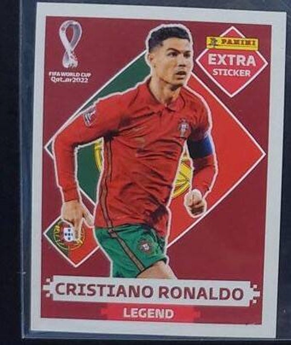 XTRA STICKER /  LEGEND BASE CRISTIANOS RONALDO