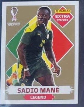 XTRA STICKER /  LEGENDS ORO SADIO MANE