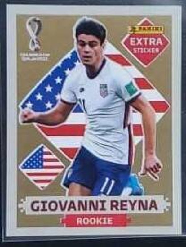 XTRA STICKER /  ROOKIES GOD Giovanni Reyna (United States)