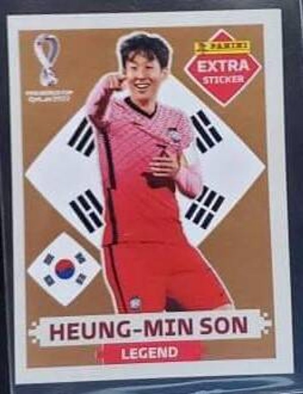 XTRA STICKER /  LEGEND BRONCE Heung-Min Son (South Korea)