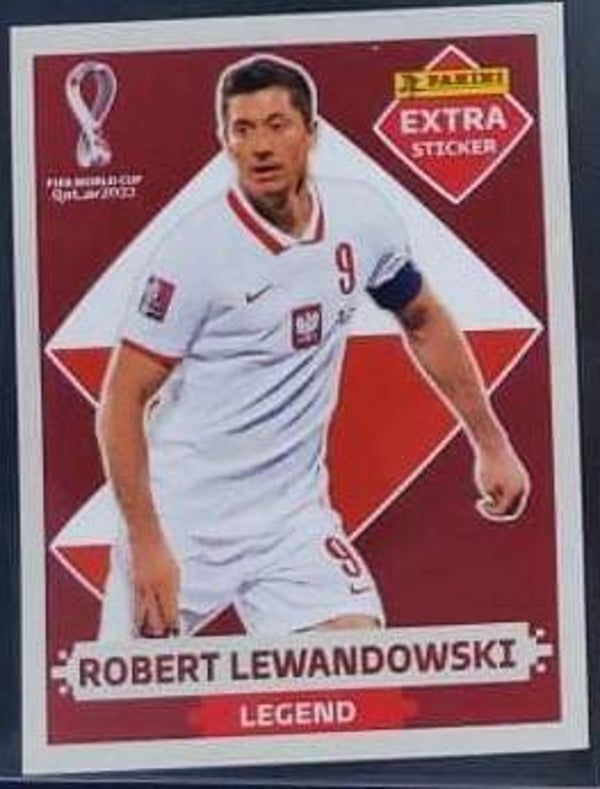 XTRA STICKER / LEGENDS  BASE LEWANDOWSKY