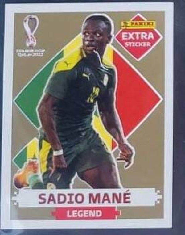XTRA STICKER /  LEGENDS ORO SADIO MANE