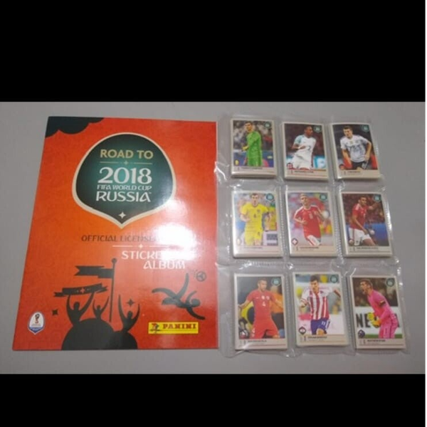 ÁLBUM ROAD TO RUSIA COMPLETO