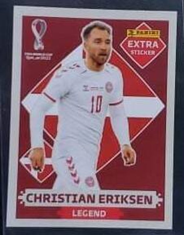 XTRA STICKER / LEGENDS  BASE Christian Eriksen (Denmark)
