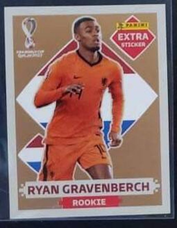 XTRA STICKER /  ROOKIES BRONCE  Ryan Gravenberch (Netherlands)