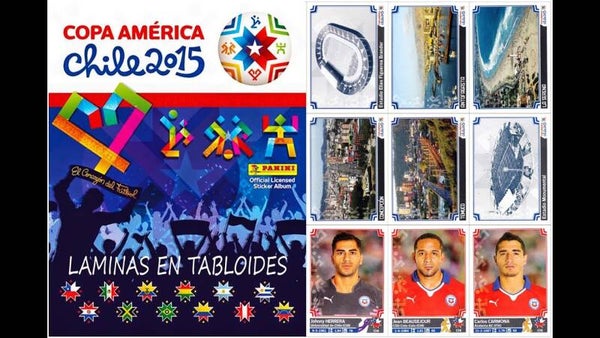 ALBUM PANINI COPA AMERICA CENTENARIO 2015