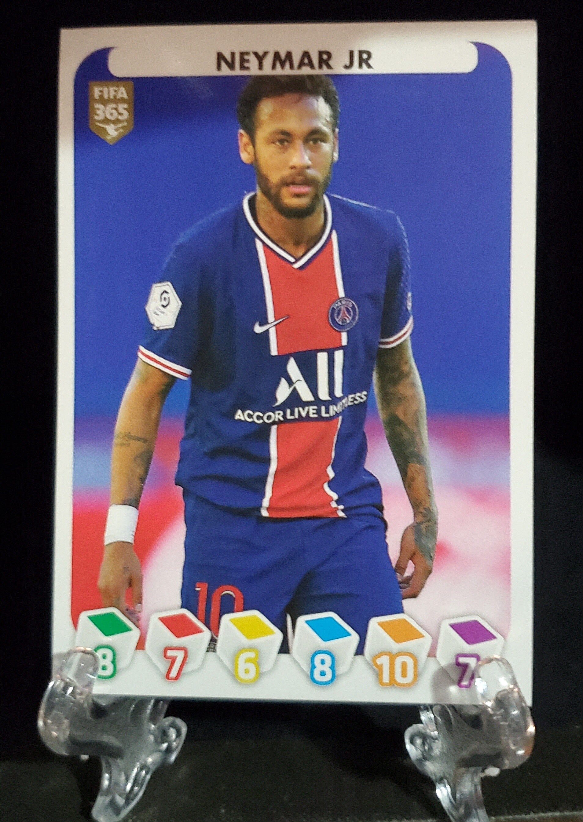 FIFA 365 2020 2021 PANINI FIGURINA STICKER 332 NEYMAR PSG