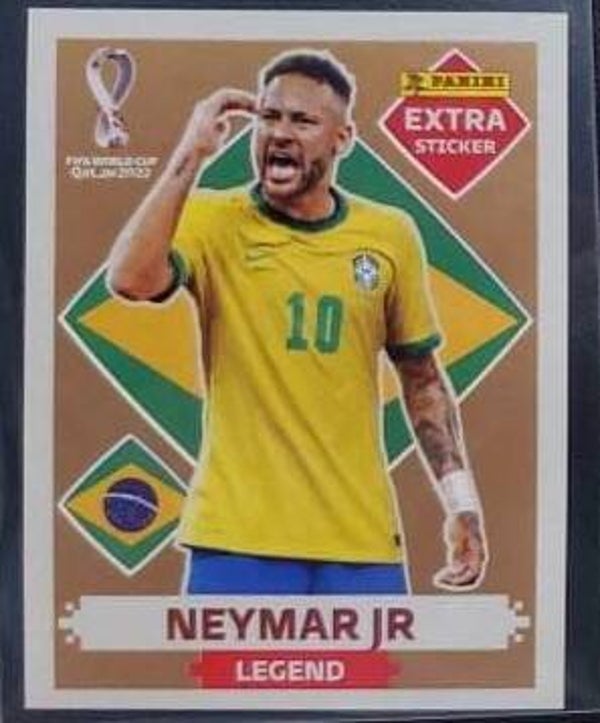 XTRA STICKER /  BRONCE NEYMAR JUNIOR