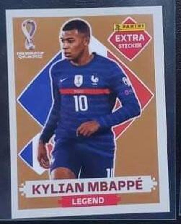 XTRA STICKER / LEGENDS  BRONCE- KYLIAM MBAPPÉ
