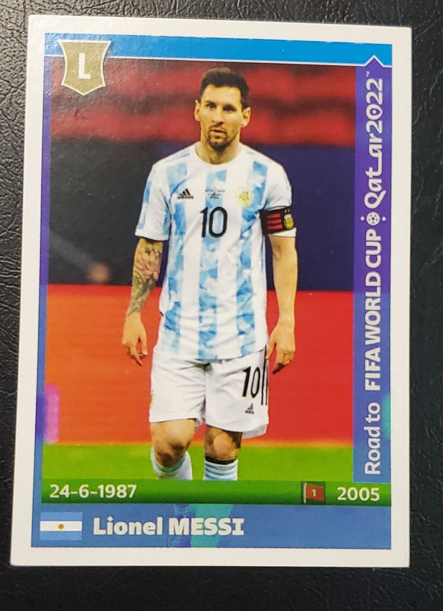 Stickers Road to Qatar