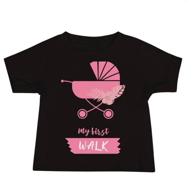 Baby T-Shirt FIRST WALK MÄDCHEN