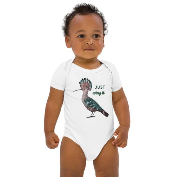 Babystrampler aus Bio-Baumwolle WING IT