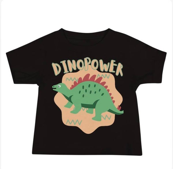 Baby T-Shirt STEGOSAURUS DINOPOWER
